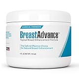 Breast Advance Natural Bust Enlargement/Enhancement Cream, 4 Fluid Ounce