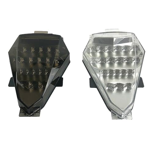 Luz trasera YZF R6 con intermitentes integrados que elimina cables sueltos 4