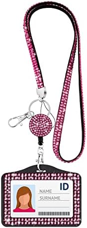 Portabadge Retrattili Vicloon - 2 Pezzi In PU, Con Clip, Per Carte D'Identità E Badge - Foto 9