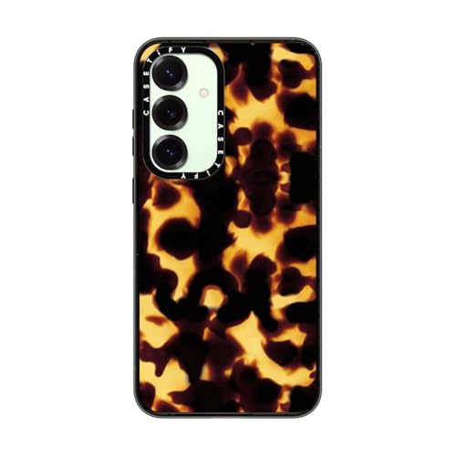 CASETiFY Impact Magnetic Galaxy S25+ Case [Compatible with Magsafe] - Tortoiseshell - Clear Black by CASETiFY - Image 3