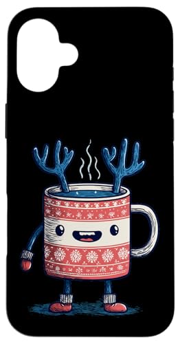 NX}X̑fGȃJbvƃNX}XJbvp̊pB X}zP[X iPhone 16 Plus p