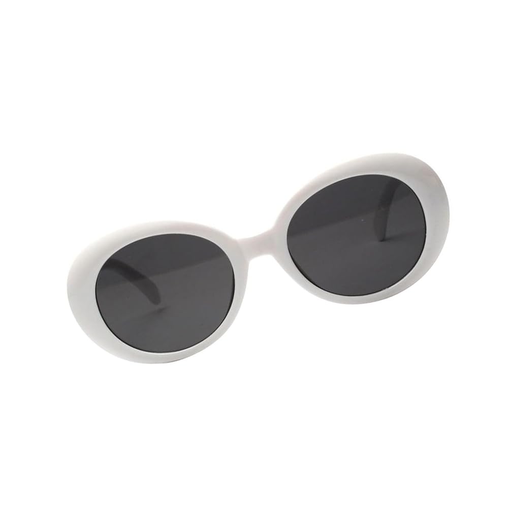 BLANC. ブラウンラウンドサングラス 調光・ブルーライトカットレンズ【4colors】ラウンドサングラス