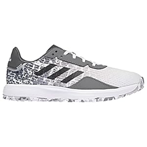 adidas Golf Mens S2G Spikeless Waterproof Lace-Up Recycled Golf Shoes