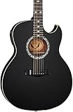 Dean Exhibition Acoustic-Electric Guitar Black Satin