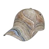 ASEELO Gorra de béisbol ajustable con borde curvado, varios tipos de cebos de pesca, Piedra ónix azul pálido, 7