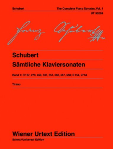Schubert: Complete Piano Sonatas - Volume 1      Paperback – January 1, 2010