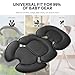 Universal Baby Seat Liner – Reversible Infant Car Seat Insert & Stroller Cushion – Head & Body Support for Newborns – All-Season Soft Pad for Swings, High Chairs, Travel – Gift-Ready, Machine Washable