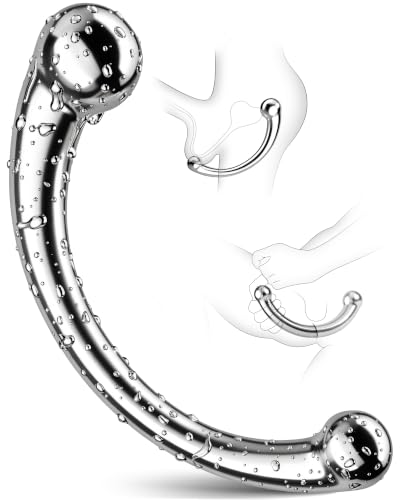 BEISAR Double Ended Metal Prostate Massager