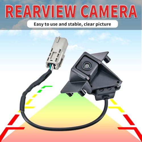 Image of Rear View Backup Camera Compatible with 2009-2014 Cadillac Escalade ESV Chevrolet Tahoe Suburban 1500 2500 GMC Yukon XL 1500 2500 Parking Assist Back Up Camera Replaces 22790290 22913932