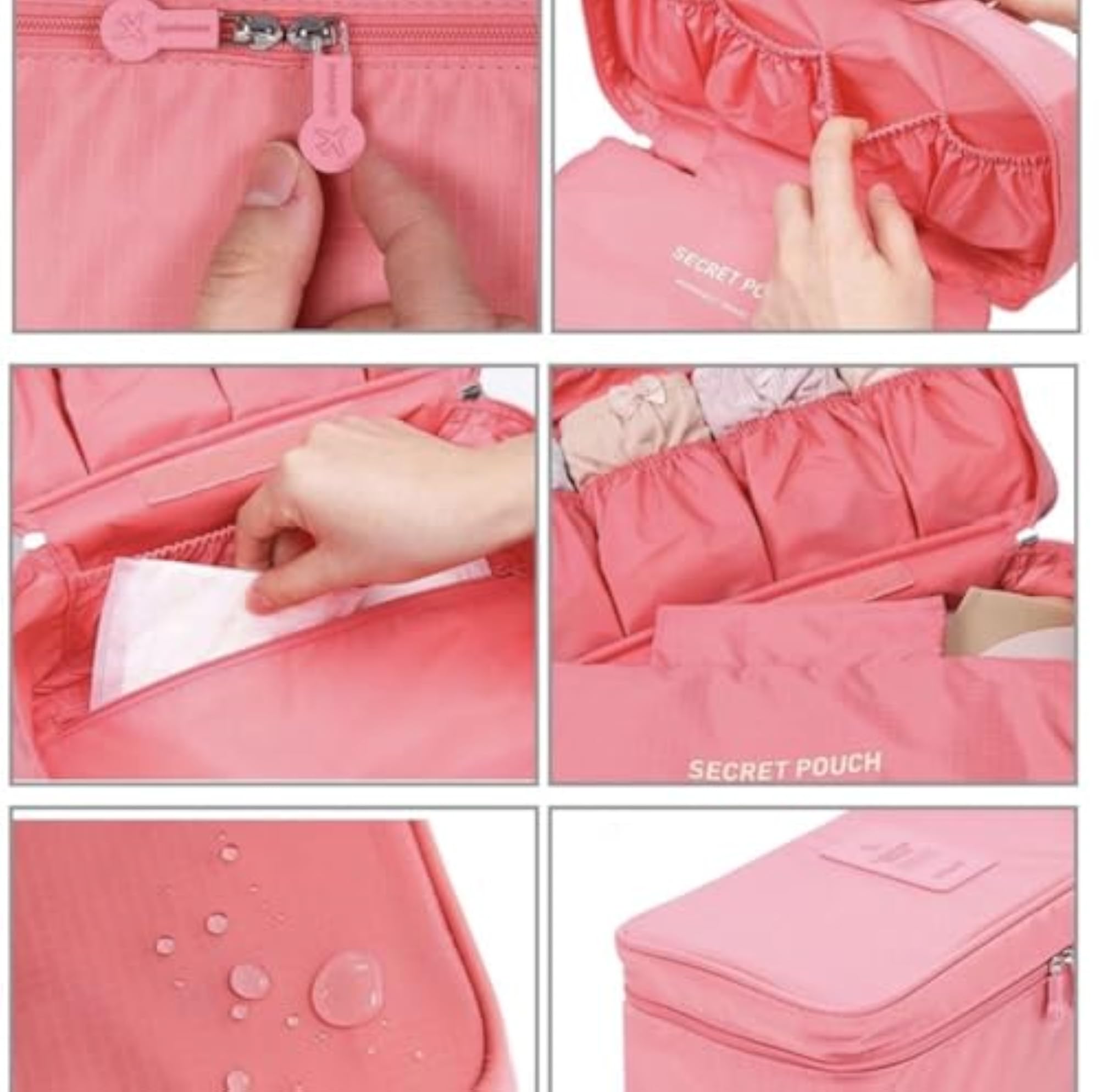 Portable Travel Organizer Bag - Compact Storage for Essentials