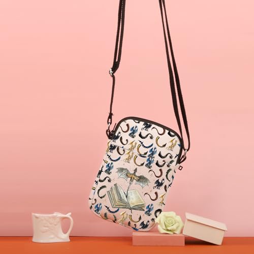 TSOTMO Storm Book Merch Fantasy Book Lover Gift Crossbody Bag Dragon Rider Bookish Gift for Women4