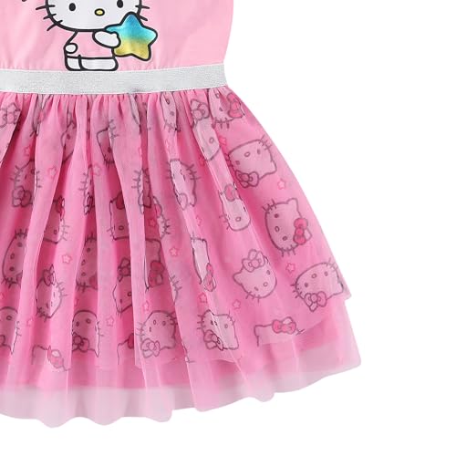 Hello Kitty Sanrio Girls Tulle Dress for Toddlers and Big Kids4