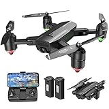 Dragon Touch DF01 Drone with FPV Camera for Adult Beginner and Kids, Foldble Drones with 2...
