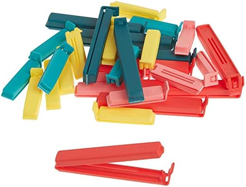 IKEA BEVARA zaciski zamykające, zestaw 30 sztuk, 06 x 12 x 3 cm