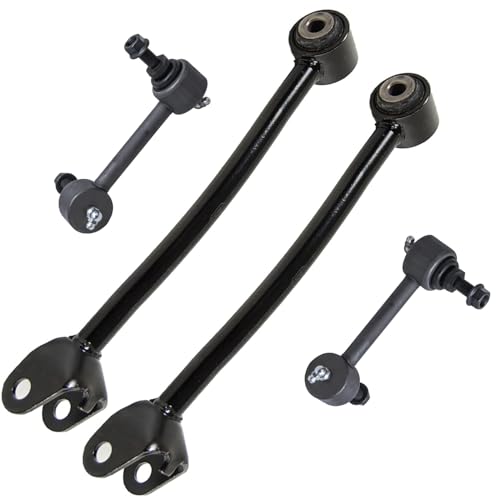 Detroit Axle - Rear Lateral Control Arms Sway Bars for 2003-2009 Nissan 350Z 2003-2007 INFINITI G35, Lower Forward Lateral Control Arms Sway Bar End Links 2004 2005 2006 Replacement