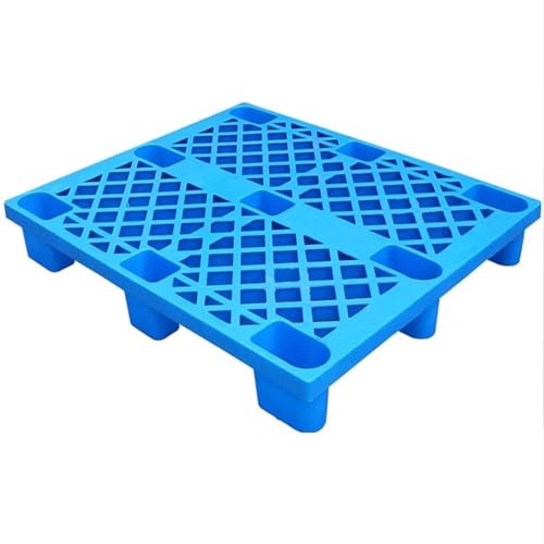Palette logistique en plastique empilable et imputrescible en grille