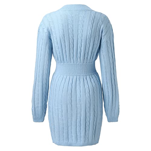 Robe pull col en V pour sublimer votre silhouette