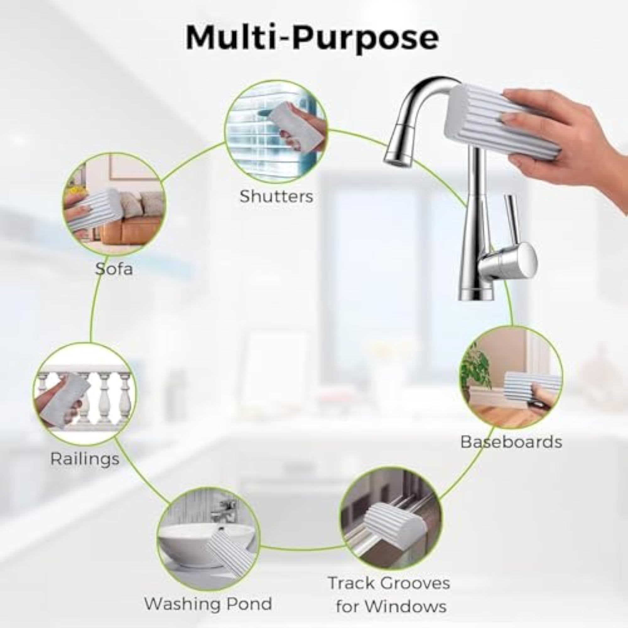 Multi-Function Strong Absorbent PVA Sponge