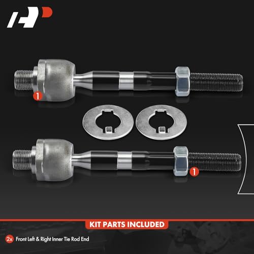 A-Premium 2 x Front Inner Tie Rod Ends, Compatible with Kia Sorento 2009/2011-2014 by A-premium - Image 2