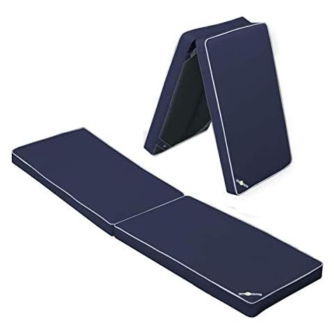 Oceansouth Sitzkissen Polyester Stoff (Breite 300mm x Länge 1200mm Blau) Cover
