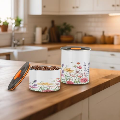 Contenedor para café de acero inoxidable hermético 17oz miniatura 7