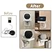 BELIEFLUO Outlet Shelf Holder Fit for Duplex Receptacle, Bathroom Decor,Cable Management,A Space Saving Solution, Homepod Mini Google Home/Echo/Smart Speakers/Electric Toothbrush/Cell Phone (Standard)