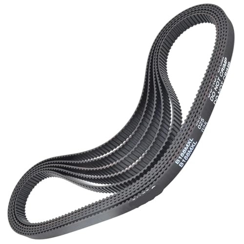 Courroie de distribution MXL haute précision B216MXL 15mm à structure synchrone durable - 2