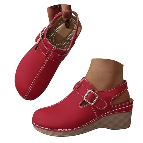 Chaussure à talon femme compensé anti-choc pour éviter les douleurs de dos
