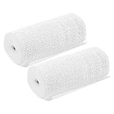 DECORNIJIA 2 Rollen Schnelltrocknendes Gipsbinde für Modellbau Mountain Forming Cloth...