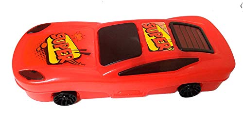 Aairaa Kids School Accessories Pencil Box for Student Kids School Accessories for Girls and Boys, Red