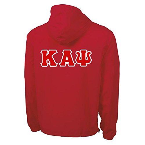 Kappa Alpha Psi Tackle Twill Lettered Pack N Go Pullover2
