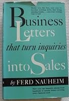 Business letters that turn inquiries into sales 0442880170 Book Cover