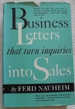 Hardcover Business Letters That Turn Inquiries into Sales Book