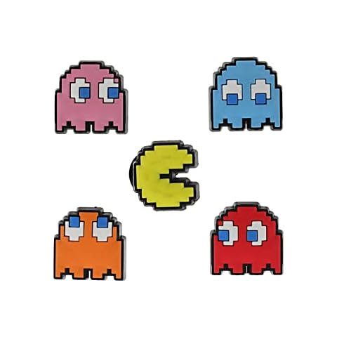 Crocs Pac Man 5 Pack Jibbitz Multicolor Niños Cover