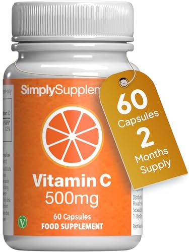 Vitamin C 500mg | 60 Vegan Capsules | 2 Months Supply