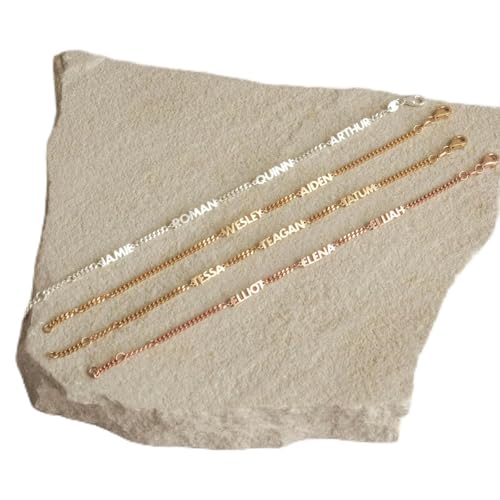 [�����ȓX] Lateefah OEM�l�[�� �X�e�����X�X�`�[�� �J�[�u�`�F�[���u���X���b�g �����l�[���u���X���b�g