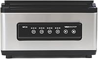 Vista 1 de VacMaster Sellador al vacío de cámara VP195, potencia de sellado 2 en 1, cámara de doble función y sellado externo, interno para bolsas de 12 x 12