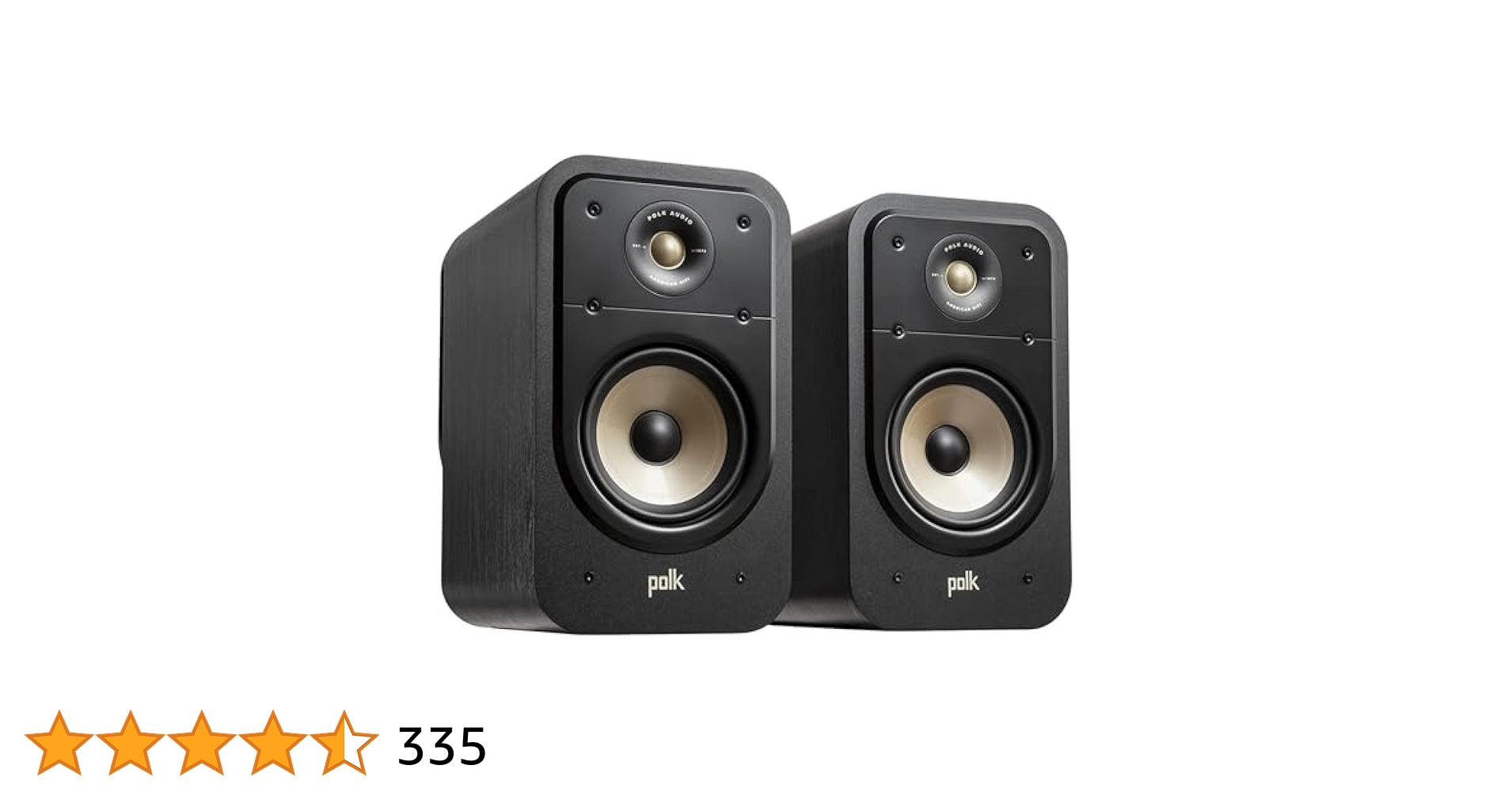 polk スピーカー Signature Elite ES20　ブラック e9be976b-16f7-4506-8d2d-