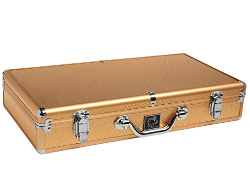 Set Ivory Tiles Modern Pusher Arms Estuche Aluminio miniatura 4