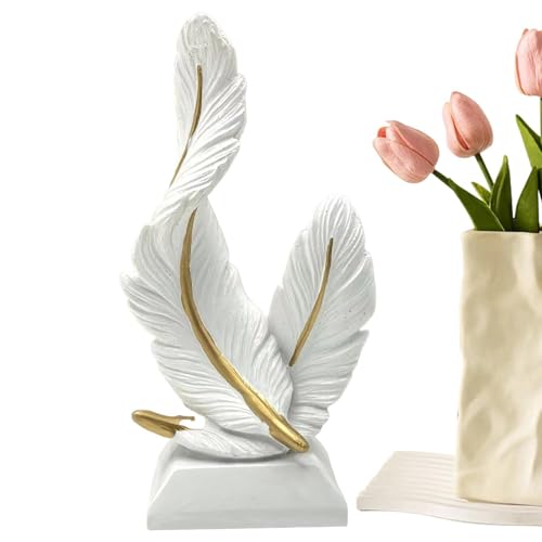 Figuras de oficina, figuras de resina decorativas – Escultura de mesa para salón, oficina, dormitorio, biblioteca, entrada, alféizar de ventana, café, idea de regalo para casa