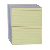Amazon Basics Ruled Color Index Cards, 3' x 5', 1,000 Cards
