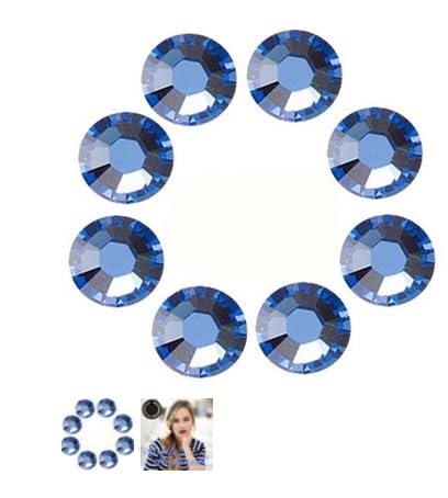 Strass cheveux cristal bleu saphir amovibles | Accessoire bijoux cheveux mariage