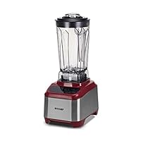 BioChef Atlas Power Blender - 1000W Premium Brushless Commercial Blender - Super Quiet Operation (75dB), 16 Speeds & Pulse Function, 10 Year Warranty (Red)