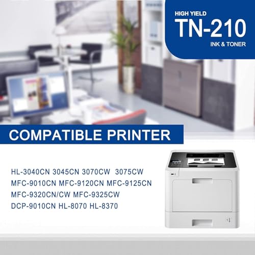 Cartucho de toner compatível com toner recarregável para Brother TN-210 TN210BK DCP-9010 MFC-9010 91