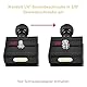 UTEBIT Kamera Gewindeadapter 1/4 zu 3/8 Zoll Stativschraube 1/4 zu 1/4 Gewinde Adapter Silber Metal Spigot Adapter für Kamera/Stativ/Monopad/Kugelkopf/Licht Standplatz