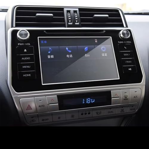 Accessoires auto Toyota Prado 2014-2019 film écran GPS pour trajets sans reflets