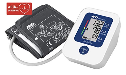 A&D Medical UA-651 Plus Blood Pressure Monitor with AFib screening