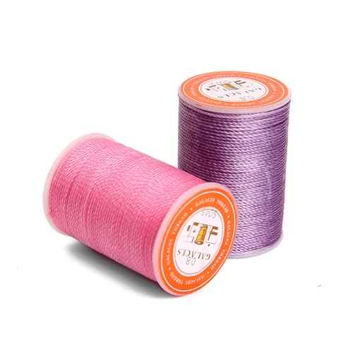 Cordón de poliéster encerado impermeable y resistente para pulseras trenzadas 8