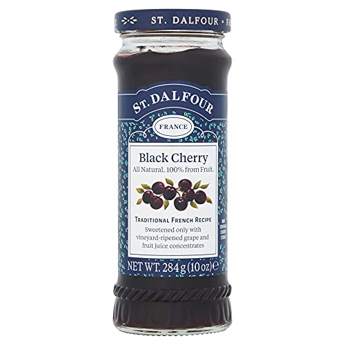 St Dalfour Black Cherry Fruit Spread 284 g (order 6 for trade outer) / �Z���gDalfour�u���b�N�`�F���[�t���[�c�X�v���b�h284�O�����i���i�A�E�^�[����6 �j
