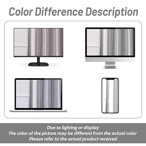 Driftaway 810063214296 Chris Double Layer Linen Blackout Tie Up Curtains Thermal Insulated Fully Lined Vertical Striped Balloon Roman Shade Bathroom Window Adjustable Rod Pocket 45 Inch thumb #8